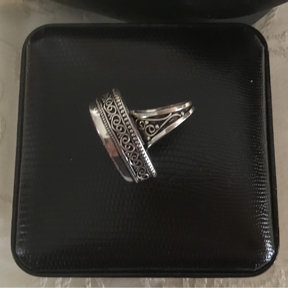 🌹Host Pick🌹-Sterling Silver Pink Tourmaline large stone ring/size 8/NWOT - Picture 4 of 10